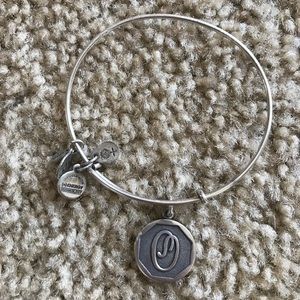 Alex and Ani “O” charm bracelet